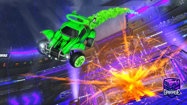 A Rocket League car design from Nashlegend20