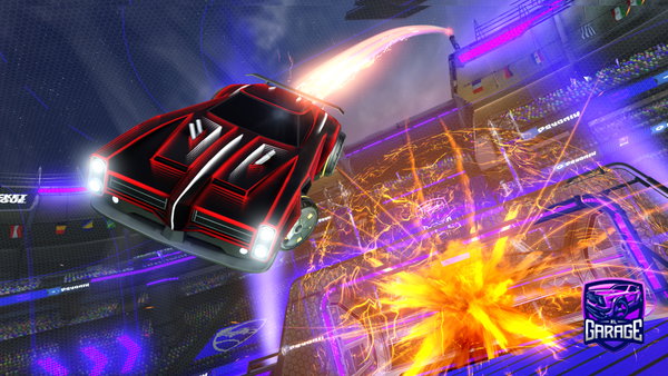 A Rocket League car design from Raninkej