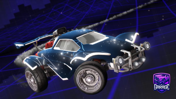A Rocket League car design from ikoaN