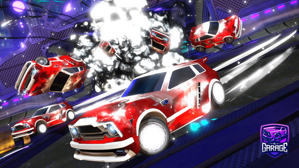 A Rocket League car design from 222man