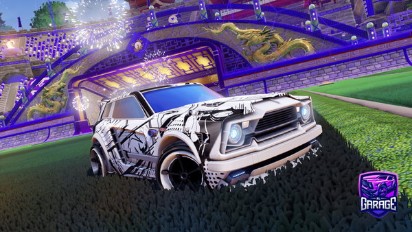 A Rocket League car design from YBman