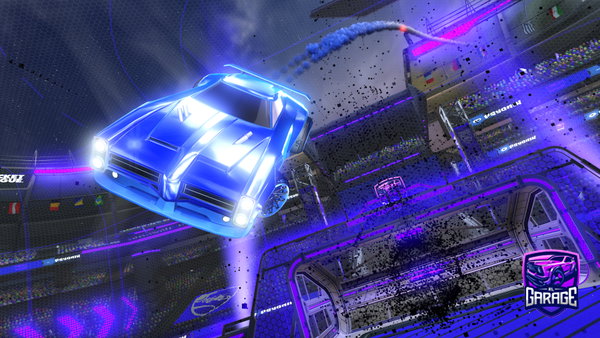 A Rocket League car design from ashdjofjansjdkfo