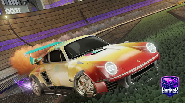 A Rocket League car design from ESpeed2017again