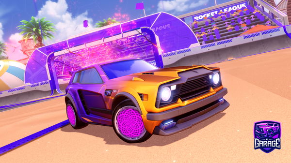 A Rocket League car design from Thetigeron13