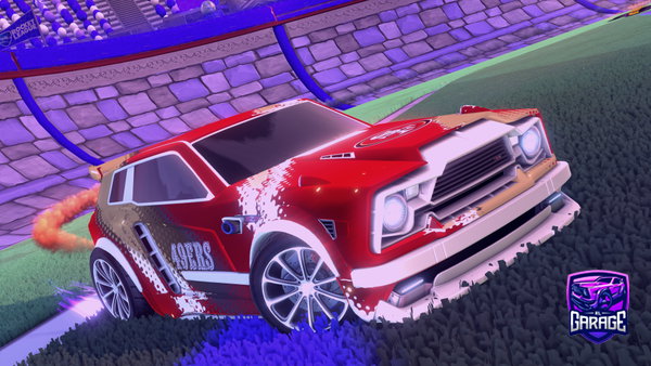 A Rocket League car design from Opal62alpha