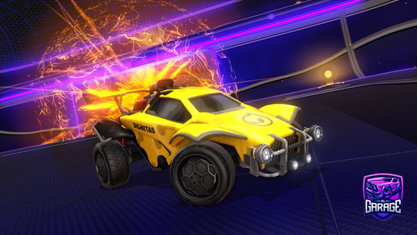 A Rocket League car design from KaiDG