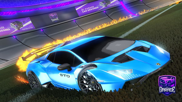 A Rocket League car design from Charlie_Is_CTY