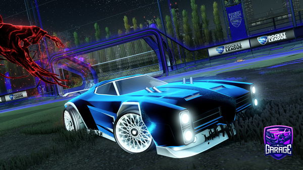 A Rocket League car design from Plutao