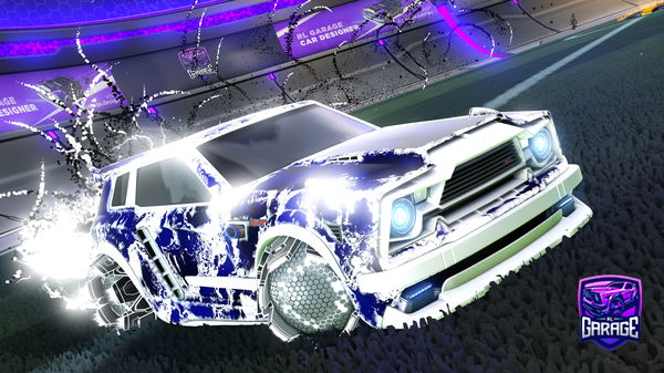 A Rocket League car design from Pveck