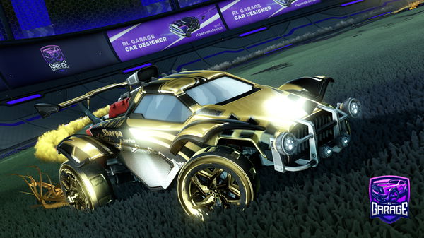 A Rocket League car design from xXcharliesanortXx