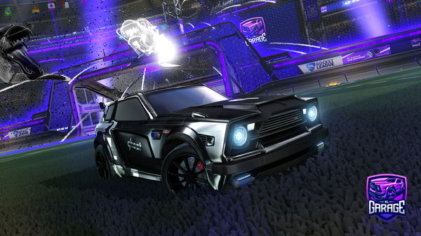 A Rocket League car design from Mintix4410