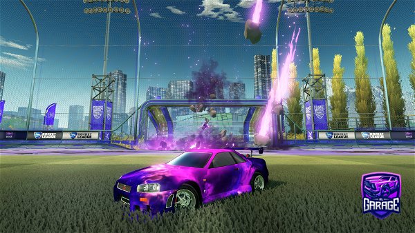 A Rocket League car design from Fall3nXD