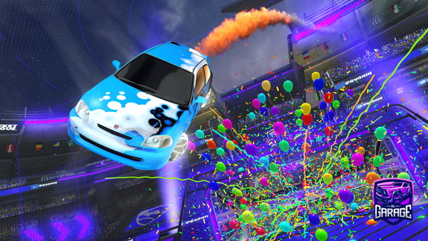 A Rocket League car design from Bianmat