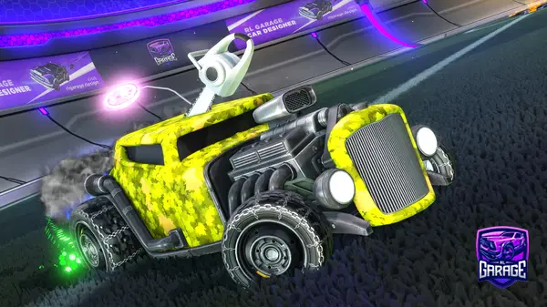 A Rocket League car design from PinguinsDoPapai