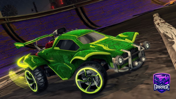 A Rocket League car design from password_1980