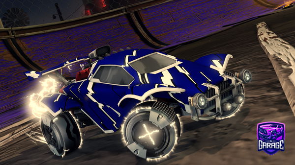 A Rocket League car design from SALOC1N