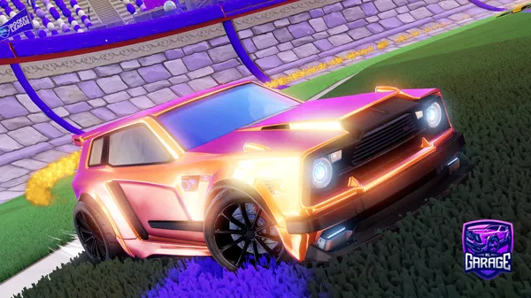 A Rocket League car design from zhgcv