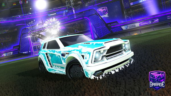 A Rocket League car design from mohamedpro826