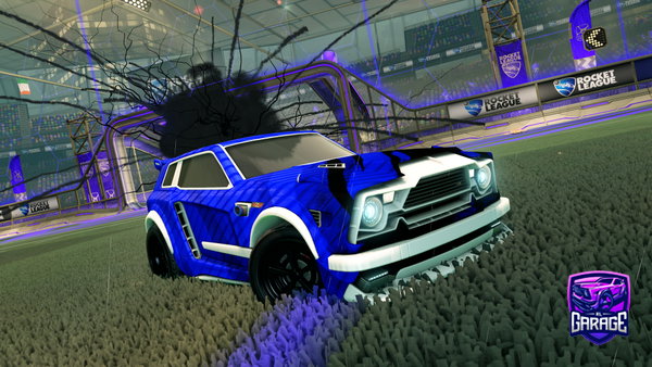 A Rocket League car design from qxilya