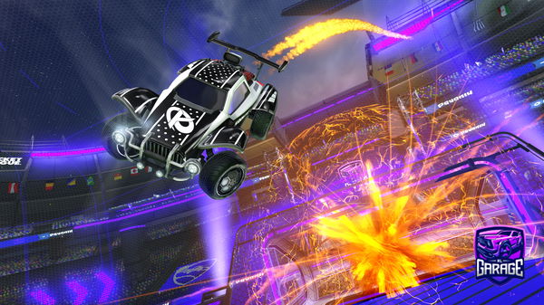 A Rocket League car design from akosheyy