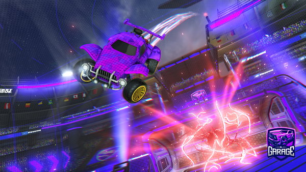 A Rocket League car design from LokmanExe