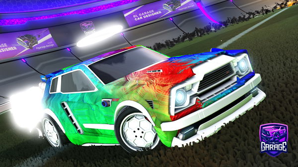 A Rocket League car design from L_Butler07