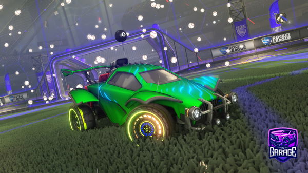 A Rocket League car design from CRinKC