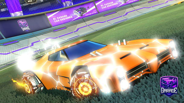 A Rocket League car design from smilingrn