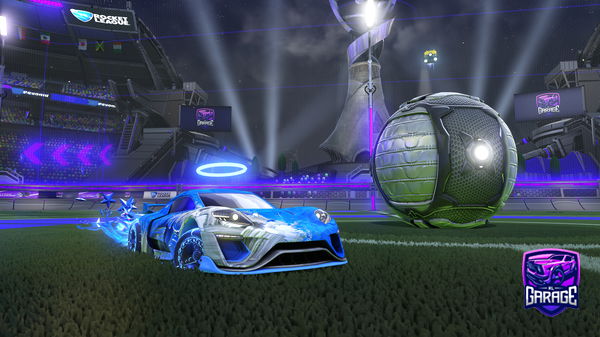 A Rocket League car design from Lutoxy