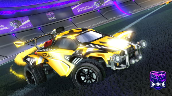 A Rocket League car design from remileemans