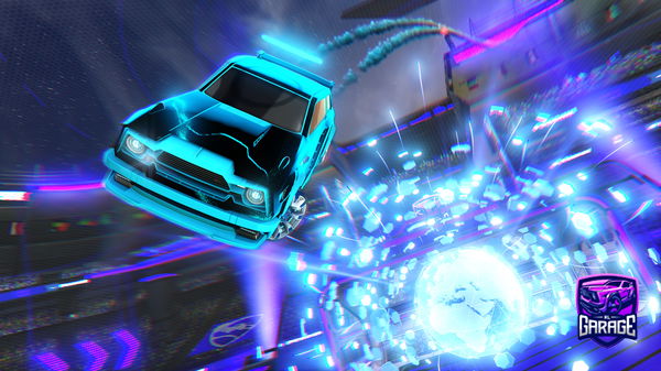 A Rocket League car design from Pepelicho