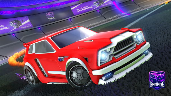 A Rocket League car design from Bbjjbb123