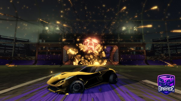 A Rocket League car design from Haven414