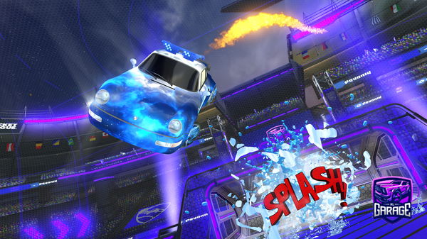 A Rocket League car design from ezurex