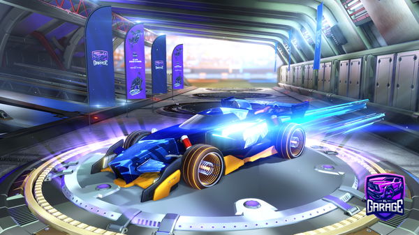 A Rocket League car design from RM18