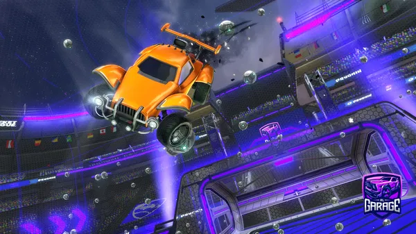 A Rocket League car design from K-PLAYS