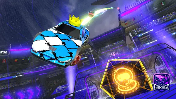 A Rocket League car design from Space5665