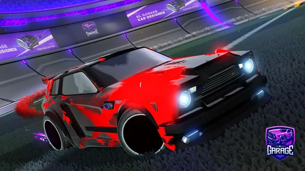 A Rocket League car design from Imthegrts