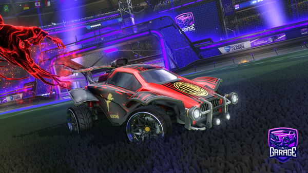 A Rocket League car design from Artbro