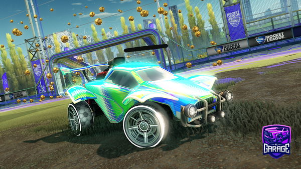 A Rocket League car design from MacMD