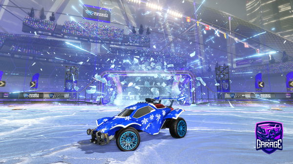 A Rocket League car design from ImSilvver