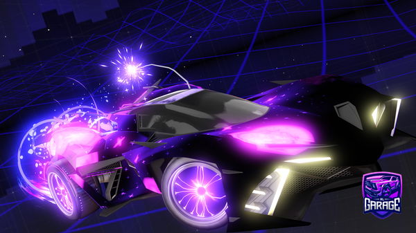 A Rocket League car design from abspielen