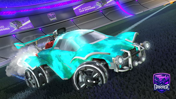 A Rocket League car design from NInja247tg