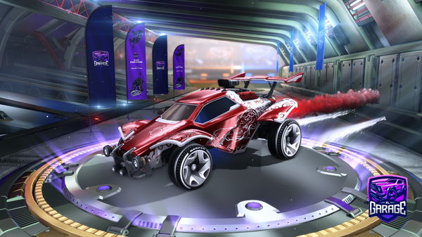 A Rocket League car design from Ericlowski