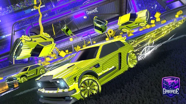 A Rocket League car design from squishynuggets