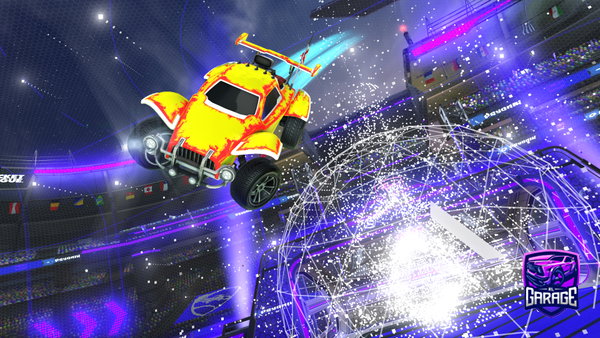 A Rocket League car design from codesupersam522