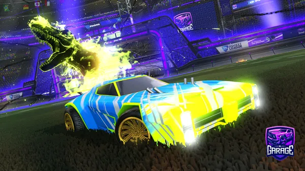 A Rocket League car design from RebelSzymon