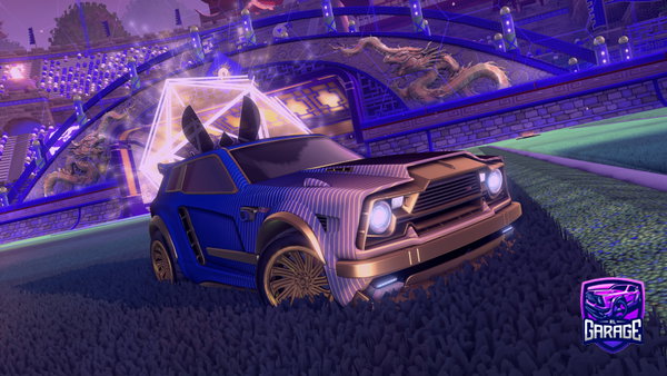A Rocket League car design from JRAZR