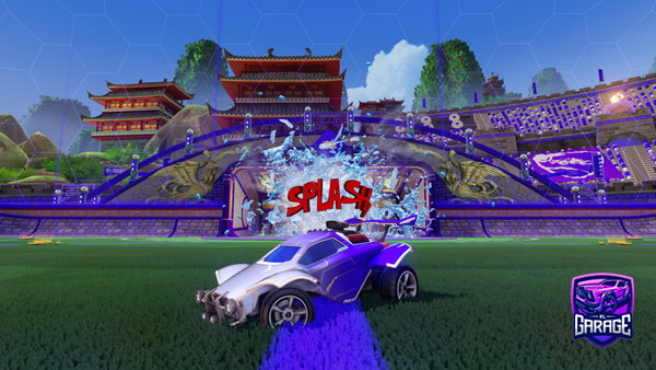 A Rocket League car design from Lentokone