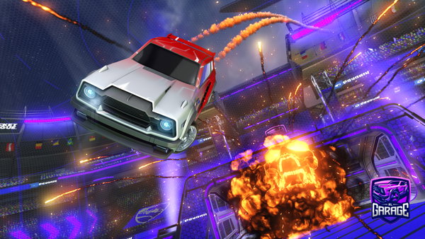 A Rocket League car design from Catninja101